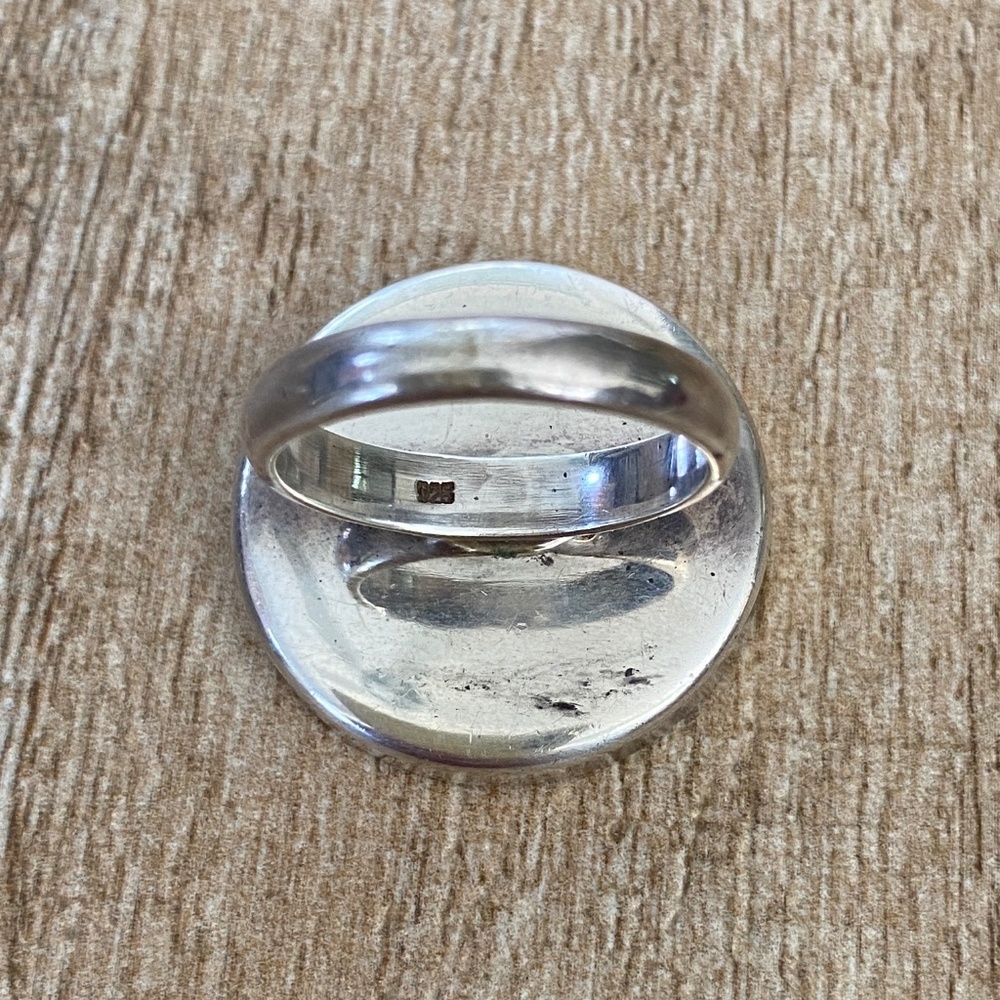 Sterling Silver Shiva Shell Ring - image 4